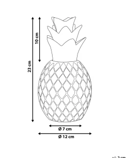 Accessorio decorativo Ananas TYANA Ceramica Oro