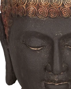 Accessorio decorativo Buddha CARUM Ceramica Nero