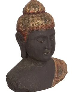 Accessorio decorativo Buddha CARUM Ceramica Nero
