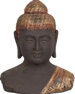 Accessorio decorativo Buddha CARUM Ceramica Nero
