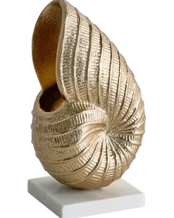 Accessorio decorativo Conchiglia TULJE Metallo Oro