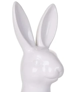Accessorio decorativo Coniglio PAIMPOL Ceramica Bianco