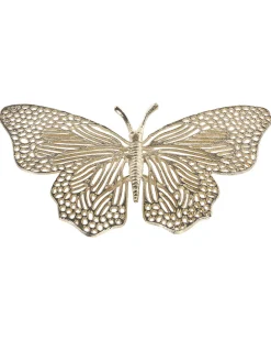 Accessorio decorativo Farfalla MADIUN Metallo Oro