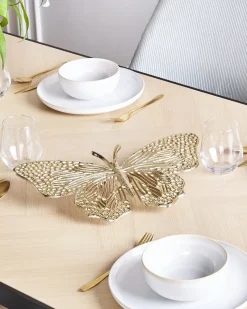 Accessorio decorativo Farfalla MADIUN Metallo Oro