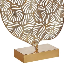 Accessorio decorativo Foglia LITHIUM Metallo Oro