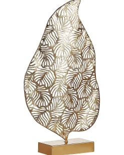 Accessorio decorativo Foglia LITHIUM Metallo Oro