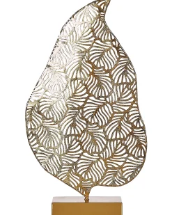 Accessorio decorativo Foglia LITHIUM Metallo Oro
