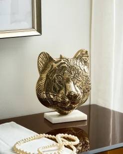 Accessorio decorativo Tigre BROVA Metallo Oro
