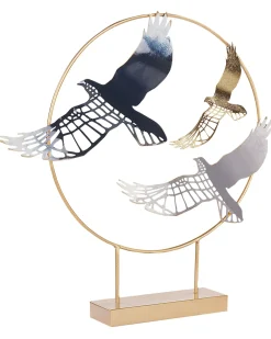 Accessorio decorativo Uccello SAMARIUM Metallo Oro
