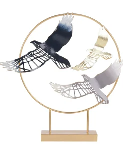 Accessorio decorativo Uccello SAMARIUM Metallo Oro