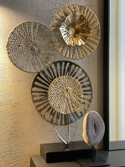 Accessorio decorativo URANIUM Metallo Argento