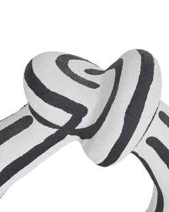 Accessorio decorativo ZANDER Gres porcellanato Nero/Bianco