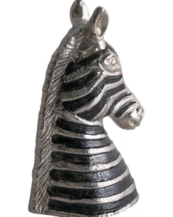 Accessorio decorativo Zebra ZAGORA Metallo Nero/Argento