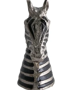 Accessorio decorativo Zebra ZAGORA Metallo Nero/Argento