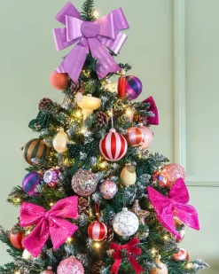 Albero di Natale artificiale LED PALOMAR 120 cm Verde scuro