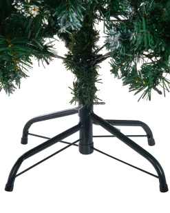 Albero di Natale artificiale LED PALOMAR 120 cm Verde scuro