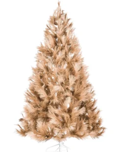 Albero di Natale artificiale TALBOT 180 cm Marrone chiaro