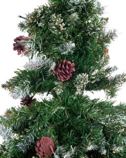 Albero di Natale artificiale LED PALOMAR 210 cm Verde