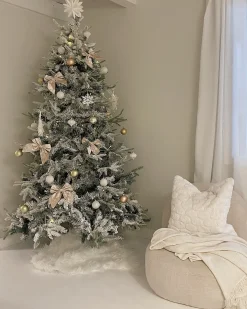 Albero natalizio innevato TOMICHI 180 cm Bianco