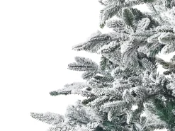 Albero natalizio innevato BASSIE 240 cm Bianco