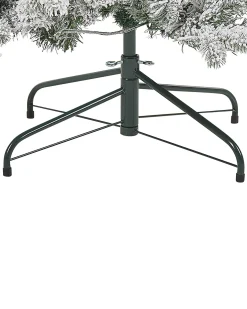 Albero natalizio innevato LED TATLOW 210 cm Verde