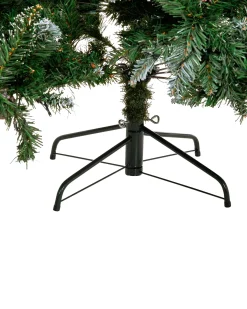 Albero di Natale artificiale LED PALOMAR 180 cm Verde scuro