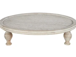 Alzata per torta LUKSOR Legno di mango Marrone chiaro