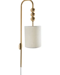 Applique LOKY Metallo Ottone