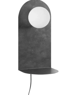 Applique MAPI con ripiano Metallo Grigio grafite