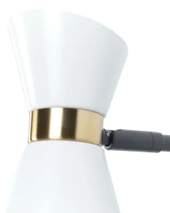 Applique MELAWI Regolabile Metallo Bianco