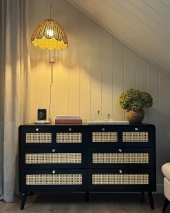 Applique VALUKKAI Rattan Naturale