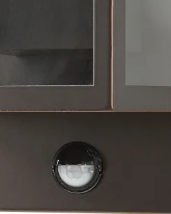Applique a LED per esterni FRUID con sensore di movimento Marrone