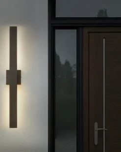 Applique a LED per esterni MELGAM Nero