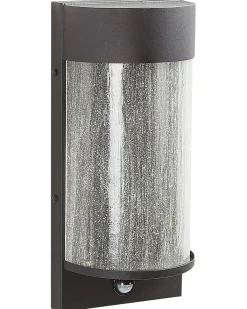 Applique a LED per esterni PHEPPIE con sensore di movimento Nero