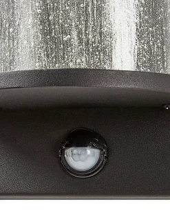 Applique a LED per esterni PHEPPIE con sensore di movimento Nero