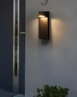Applique a LED per esterni SAJUR Nero