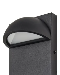 Applique a LED per esterni SAJUR Nero