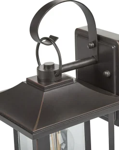 Applique a per esterni ALMOND Nero