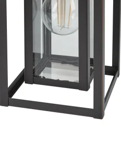 Applique a per esterni ALMOND Nero