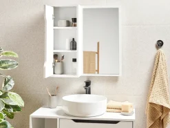 Armadietto a parete PALMAS 60 cm 60 cm Bianco
