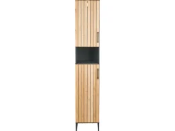 Armadietto da bagno MISCANTI Bambù 30 cm Marrone chiaro