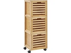 Armadietto da bagno SHAWNEE Bambù 32 cm Marrone chiaro