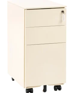 Armadietto da ufficio BOLSENA Metallo Beige chiaro