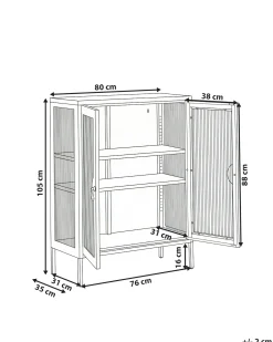 Armadietto da ufficio GLEORA Metallo Beige chiaro