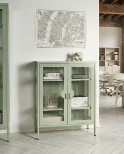 Armadietto da ufficio GLEORA Metallo Verde menta