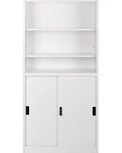 Armadietto da ufficio MUSCOVITE Metallo Bianco