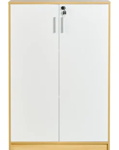 Armadietto da ufficio ZEHNA Marrone chiaro/Bianco