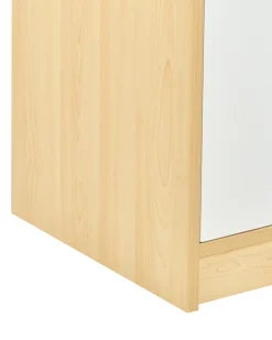 Armadietto da ufficio ZEHNA Marrone chiaro/Bianco