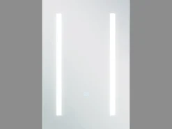 Armadio a muro per specchio da bagno LED CAMERON 40 cm 60 cm Bianco