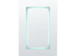 Armadio a muro per specchio da bagno LED CONDOR 40 cm 60 cm Nero